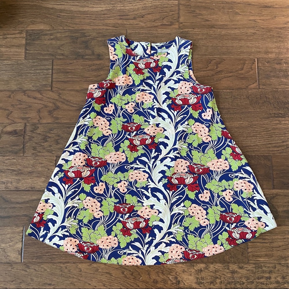 ASOS Love Floral Mini A-Line Dress